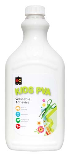 EC Kids Washable PVA Glue 2ltr 9314289023973