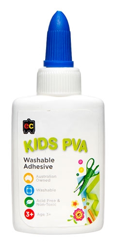 EC Kids Washable PVA Kids Glue 50ml 9314289003838