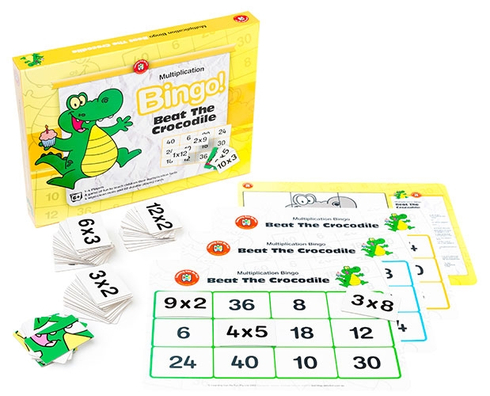Beat the Crocodile Multiplication Bingo 9314289026868