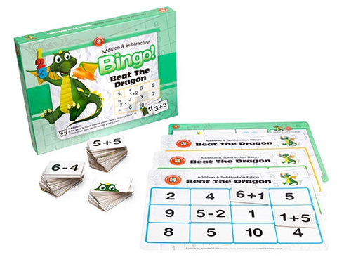 Beat The Dragon Addition And Subtraction Bingo 9314289015831