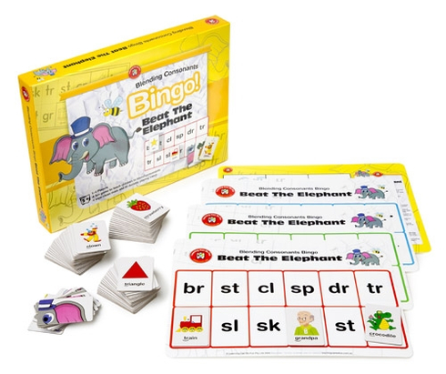 Beat The Elephant Blending Consonants Bingo 9314289015848