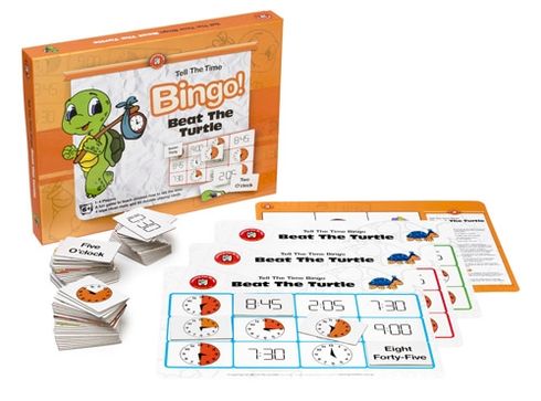 Beat The Turtle Tell The Time Bingo 9314289025922