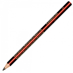 Lead Pencil 2B Jumbo Triangular Staedtler (Each) 4006608107611