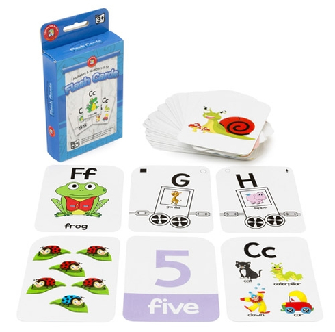 Flashcards Alphabet and Numbers 1-10  9314289029197