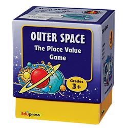 Math Skills - Outer Space Place Value - Grade 3+  2770009234628