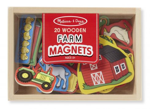 Wooden Farm Magnets Pk 20 MND9279