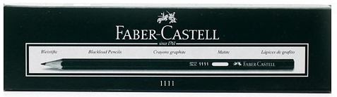 Faber-Castell 1111 HB Pencils - Pack of 20 9311279109389