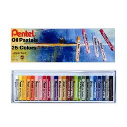 Oil Pastels Pentel (Pack of 25) PHN25