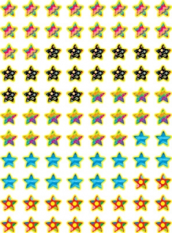 Poppin&#039; Patterns Stars Hot Spot Stickers 2770000920650