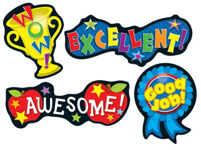 Positive Words Shape Stickers 2770000917520