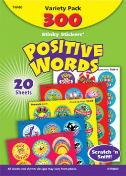 Positive Words Stinky Stickers Value Pack 2770009245280
