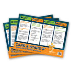 Posters: Cars &amp; Stars - 12 Reading Strategies - A3 2770009234321