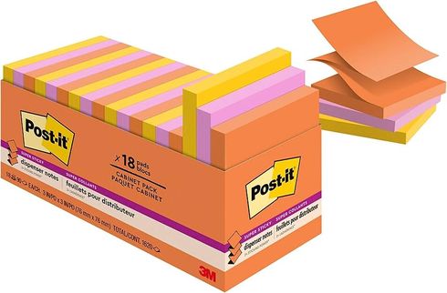 Post-It Notes 18pk 100 Sheet Super Sticky