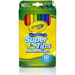 Crayola Super Tips Markers 10 Pack