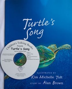 Childrens Talking Books - Turtle's Song Book and CD Pack 2770000623209