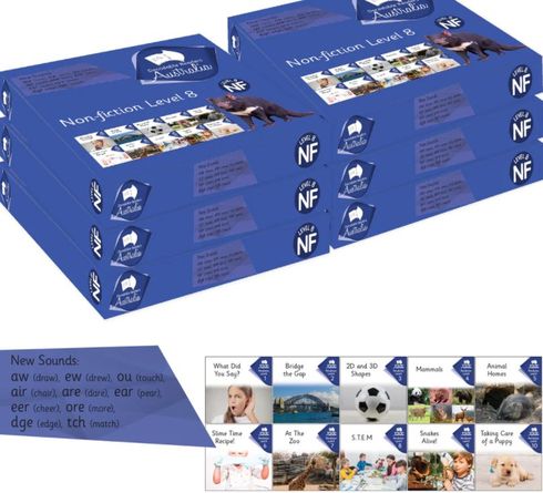Decodable Readers - Non Fiction Level 8 - Guided Reading Set - 6 X 10 Titles 