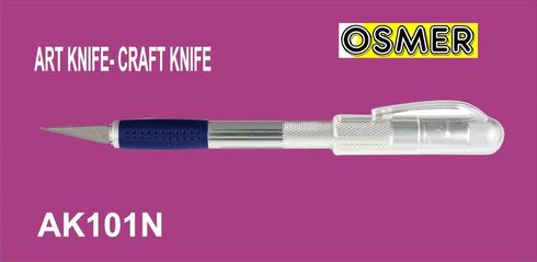 Cutter Art Stencil Knife Osmer With Rubber Grip *Each* 9313023101106