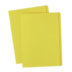 Avery Yellow Manilla Folder Foolscap, 186 GSM
