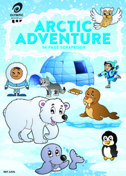 Scrap Book 96 Page Olympic "Arctic Adventure" 80gsm 335mmx240mm [SA96] 9310029909873