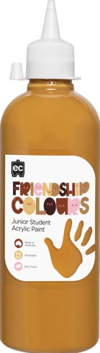 Friendship Colours Paint - Sand 500ml 9314289036928