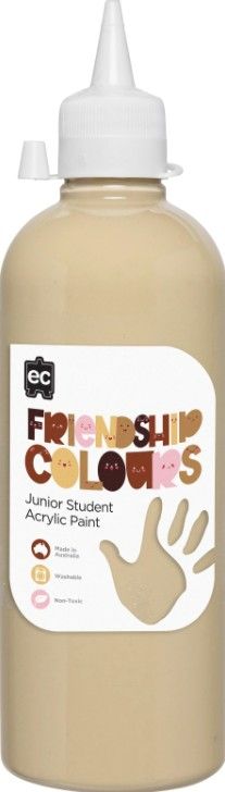 Friendship Colours Paint - Olive 500ml 9314289038984