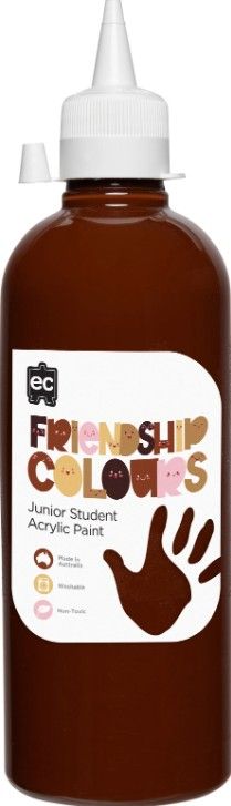 Friendship Colours Paint - Mahogany 500ml 9314289038991