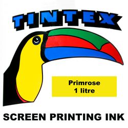 Screen Printing Ink 1L Primrose Yellow Tintex 9316960602057