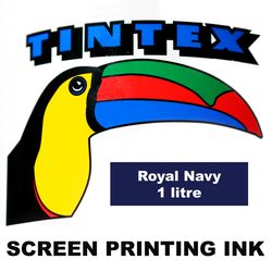 Screen Printing Ink 1L Royal Navy Tintex 9316960602309