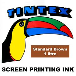 Screen Printing Ink 1L Standard Brown Tintex 9316960602521