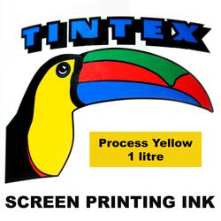 Screen Printing Ink 1L Process Yellow Tintex 9316960602606