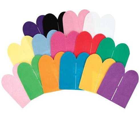 FELT FINGER PUPPETS 30'S