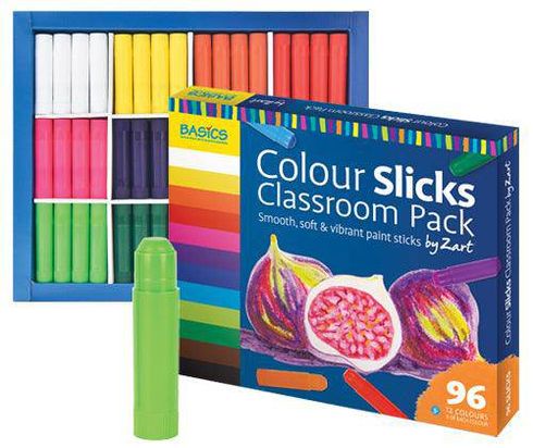 SLICKS COLOUR BY ZART CLASSPACK 96S