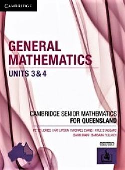 General Mathematics Units 3&4 for Queensland 