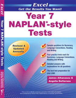EXCEL NAPLAN - STYLE TESTS YEAR 7