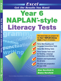 EXCEL NAPLAN - STYLE LITERACY TESTS YEAR 6