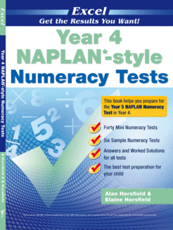 EXCEL NAPLAN - STYLE NUMERACY TESTS YEAR 4