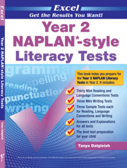 Excel Naplan - Style Literacy Tests Year 2 9781741254518