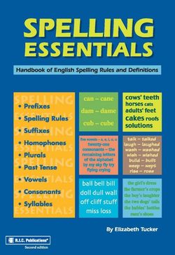 Spelling Essentials 9781863114752