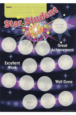 Achievement Awards - Card - Star Student 