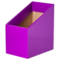 BOOK BOX PK 5 PURPLE 170W X250D X 280H X 170HF 9360406002147