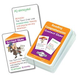 	Smart Chute Cards - Context Clues - Reading Comprehension