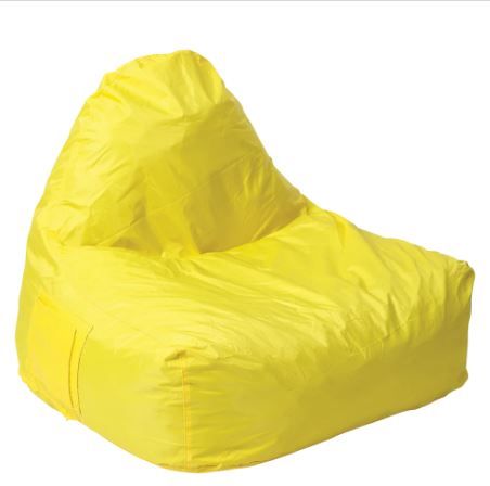 CHILL OUT CHAIR YELLOW SMALL 800mmW X 800mmD x 720mmH 752830871892