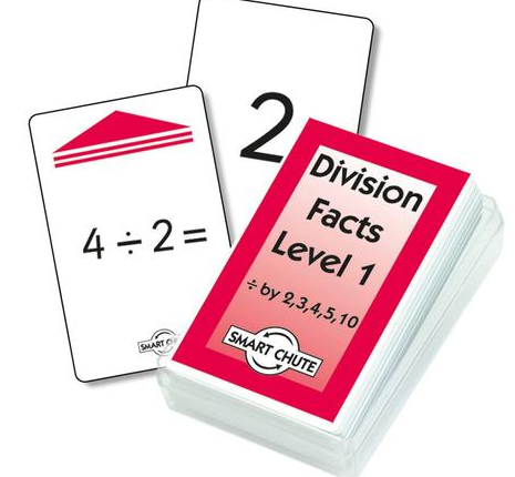 Smart Chute - Division Facts Level 1 Cards 2770000039048