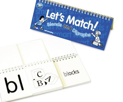 Flipbook Let's Match - Blends/Diagraphs 2770000042826