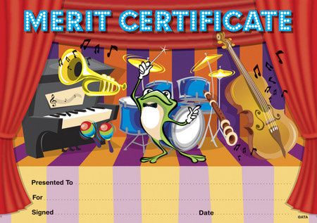 Certificates - Music  - Pk 35 CE321
