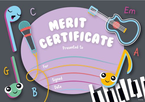 Music - Certificates