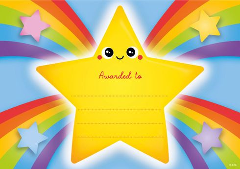 Rainbow Star - Certificates