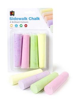 Chalk Sidewalk Pk 4 Fluro 9314289004439