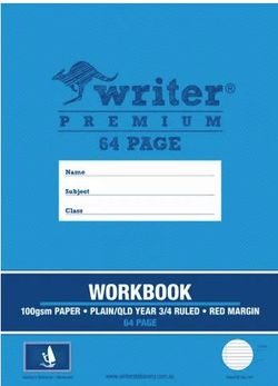 Qld Year 3&amp;4 Rule Project Workbook (Scrapbook Size) 9314649066022