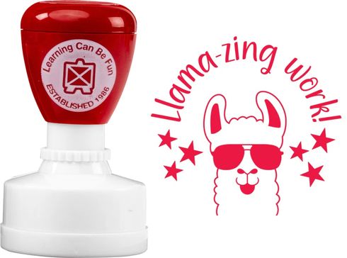 MERIT STAMP - LLAMA - LLAMAZING-WORK 9314289038540